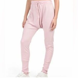 FREE PEOPLE Cozy All Day Harem Leggings XS Light Pink NEW!